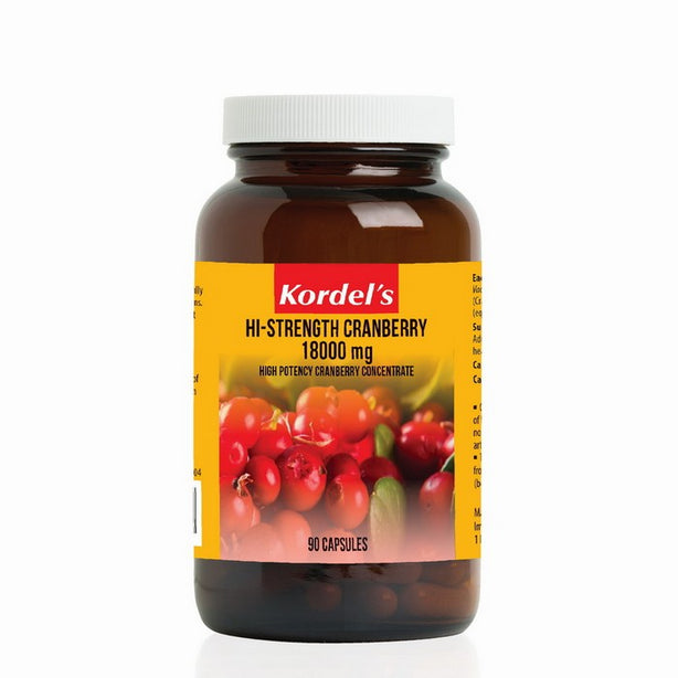 Kordel’s Hi-Strength Cranberry 18000 mg C90