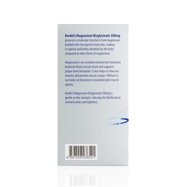 Kordel’s Magnesium Bisglycinate 200 mg C60