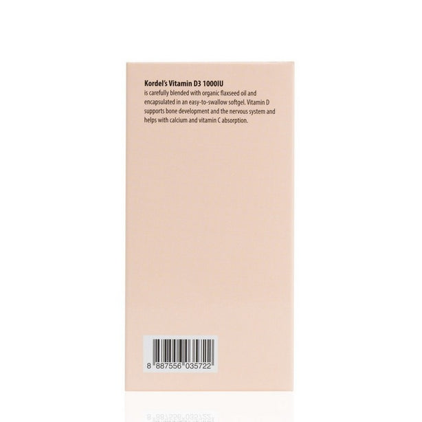 Kordel’s Vitamin D3 1000 IU C90