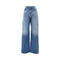PINKO Wide leg jeans with fadings