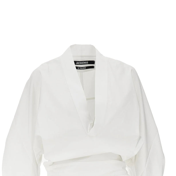 JACQUEMUS Colombe' poplin shirt