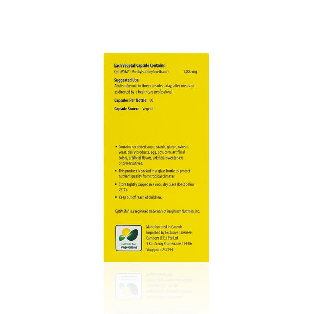 Kordel’s OptiMSM® 1000 mg 60s