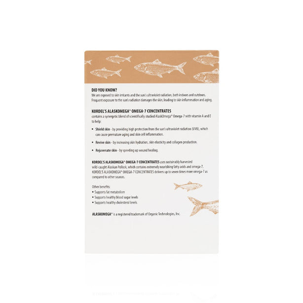 Kordel’s AlaskOmega® Omega-7 Concentrates ( Expiry 09/2024)