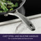 Circulon ScratchDefense A1 26cm/4.3L Covered Chef's Pan with Helper Handle