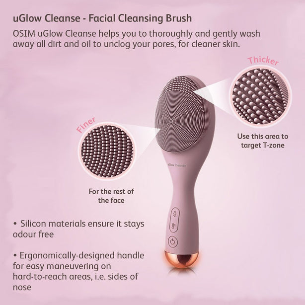OSIM uGlow Cleanse Facial Cleansing Brush
