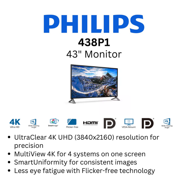 Philips 438P1 43
