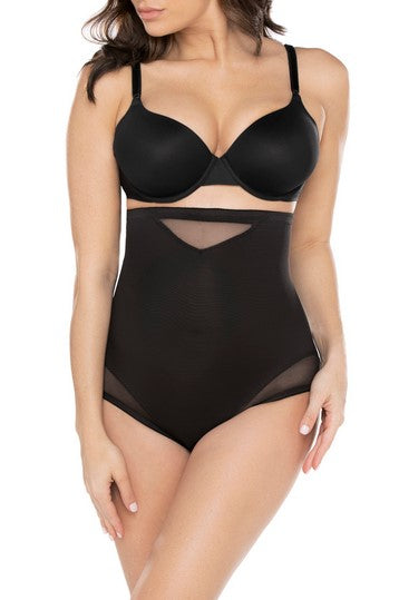 Chalone Miraclesuit®Sexy Sheer Shaping Seamless Hi-Waist Brief Controls Smoothens for Tight Fitting outfit No Rolling Down No Curling Up No VPL