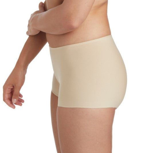 Chalone Edgies Clean Finish Microfiber Boy Short No VPL Seamless for Sheer Tight Fitting Outfit No Riding Up No Curling after Washing
