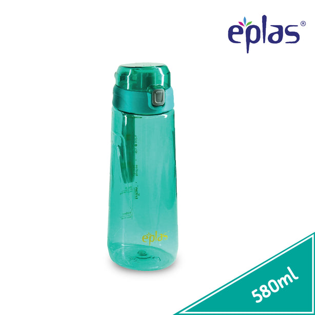 Eplas EGA 580ml Clear Sporty Bottle w/ Measurement Marks