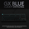 Logitech G Pro Mechanical Rgb Keyboard (Gx-Blue Clicky)