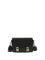Fendi Flow Romano leather Crossbody Bag - Black