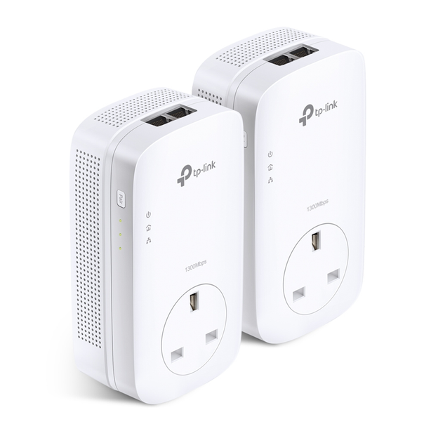 Tp-Link Tl-Pa9020P Kit Av2000 Pass Thru Powerline Kit