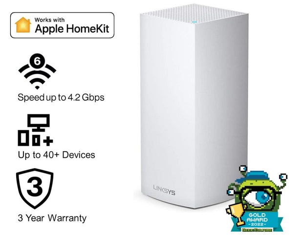 Linksys Velop Mx4200 Tri-Band Ax4200 1 Pack
