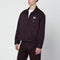 Burgundy Zip Shirt Jacket