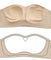 Chalone Antonella Non Wire Wireless Seamless Non Slip Firm Secured Stay-On Strapless Bra Detachable Straps included