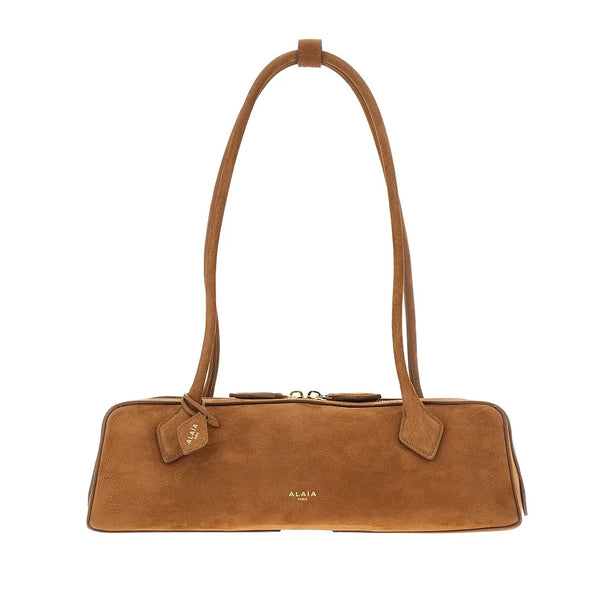 ALAIA Nubuck leather medium 'Le Teckel' bag