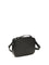 Leather Crossbody Bag With Embossed Gancini Pattern