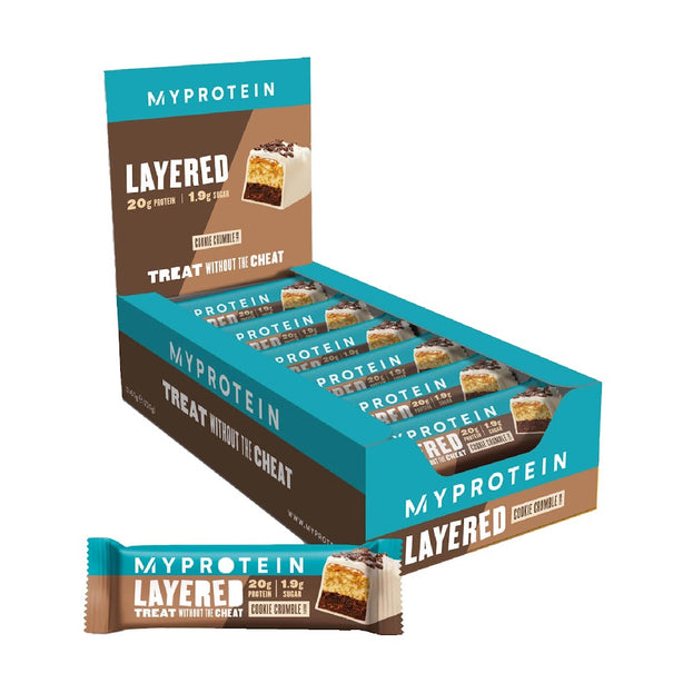 MyProtein Layered Protein Bar (Box Of 12)