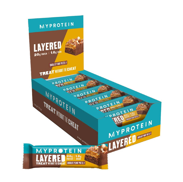 MyProtein Layered Protein Bar (Box Of 12)
