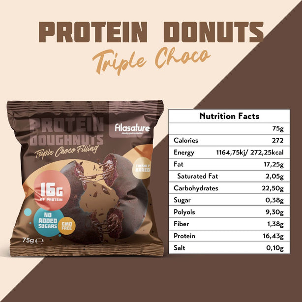 Alasature Protein Doughnuts (Box of 8)