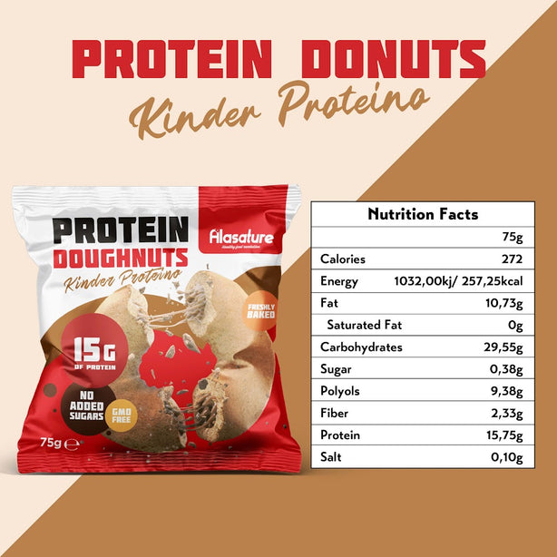 Alasature Protein Doughnuts (Box of 8)