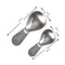 StitchesandTweed Coffee Scoop, Pack of 2 Stainless Steel 1 / 2 Tablespoon Coffee Scoop