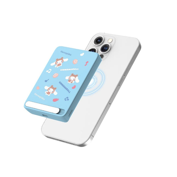 thecoopidea Sanrio STACK+ Magnetic Wireless 5000mAh Powerbank