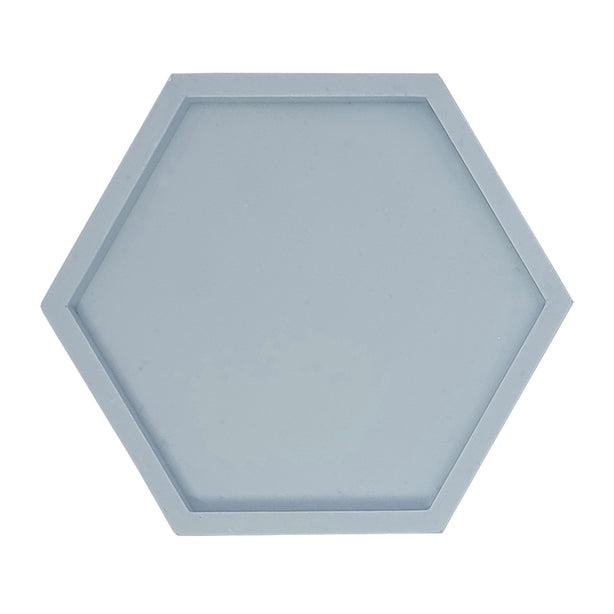 Jojomama Jesmo Marbelized Hexa Coaster Set of 4