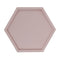 Jojomama Jesmo Marbelized Hexa Coaster Set of 4