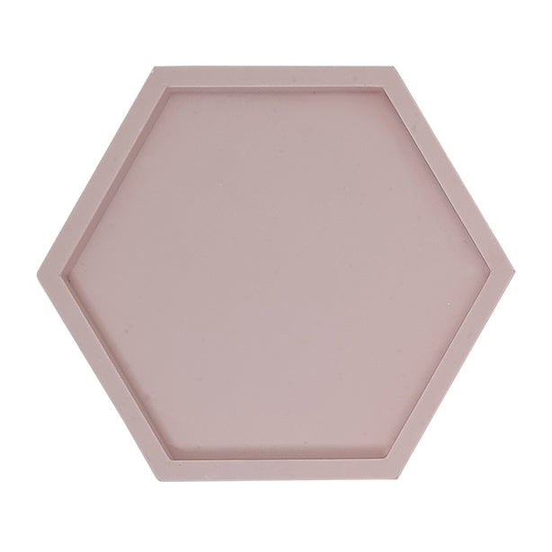 Jojomama Jesmo Marbelized Hexa Coaster Set of 4