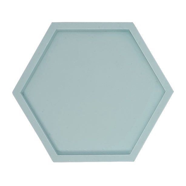 Jojomama Jesmo Marbelized Hexa Coaster Set of 4