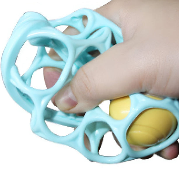 Maya & Friends Classic Easy Grasp Oball With Rattle (Assorted Colours)