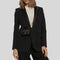 SAINT LAURENT YSL Gaby Micro Vanity Bag In Lambskin Black RB-8192851EL07