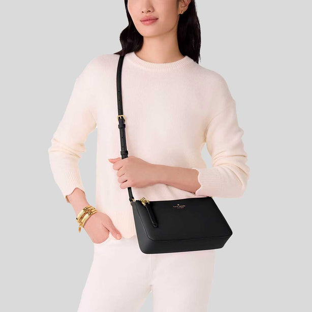 KATE SPADE Ginnie Crossbody Bag Black RB-KK311