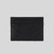 SAINT LAURENT YSL Cassandre Matelasse Card Case In Grain De Poudre Embossed Leather Black/Black RB-423291BOW08