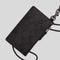 COACH Zip Lanyard Card Case In Signature Canvas Charcoal/Black RB-CAJ46