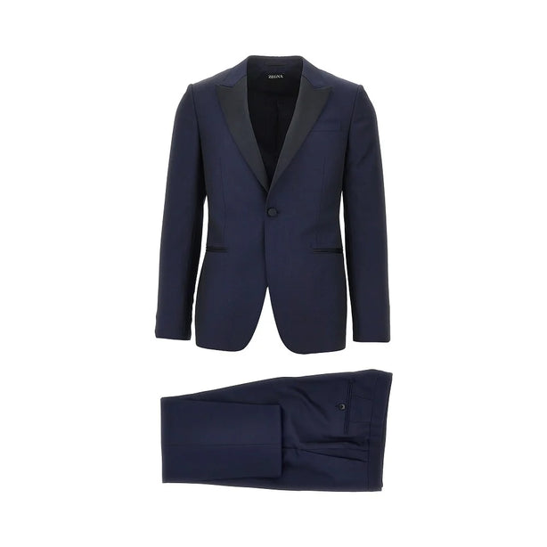 ZEGNA Wool and mohair evening tailored suit