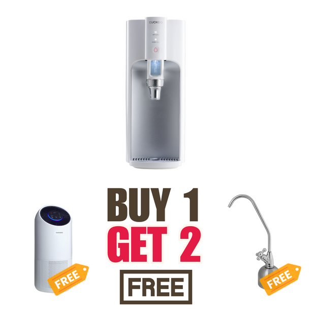 Titan Water Purifier Tankless 100°C + iModel Air purifier + 1 Aquarius Faucet (Free 1-Year Servicing CCSP & Installation)