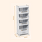 Bathroom laundry sorter basket