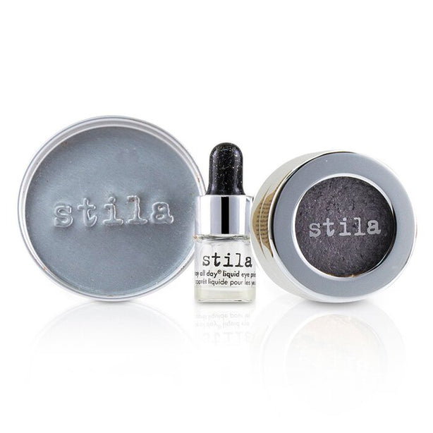 Magnificent Metals Foil Finish Eye Shadow With Mini Stay All Day Liquid Eye Primer - - 2pcs