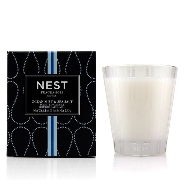 Scented Candle - Ocean Mist & Sea Salt .
