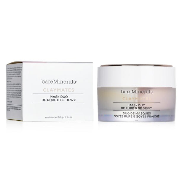 Claymates Be Pure & Be Dewy Mask Duo - 58g/2.04oz