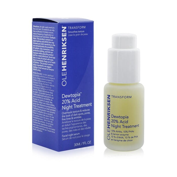 Transform Dewtopia 20% Acid Night Treatment - 30ml/1oz