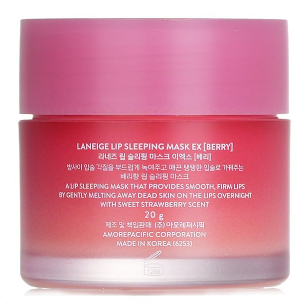 Lip Sleeping Mask Ex - Berry (exp. Date 20 Sep 2026) - 20g