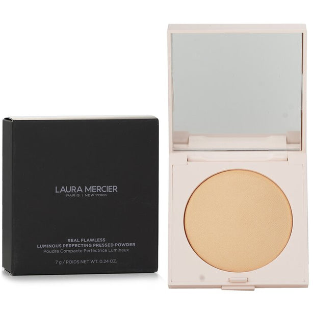Real Flawless Luminous Perfecting Pressed Powder - # Translucent Honey 050172 - 7g/0.24oz