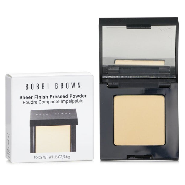 Mini Sheer Finish Pressed Powder - # 1 Pale Yellow - 4.6g/0.16oz