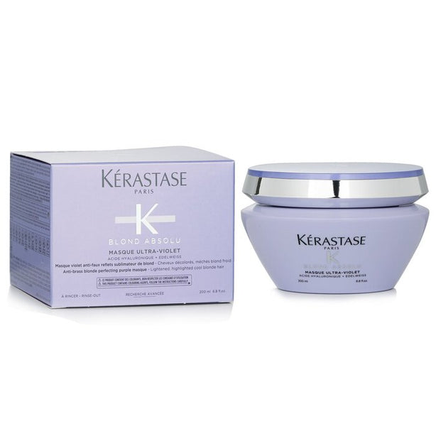 Blond Absolu Masque Ultra-violet Anti-brass Blonde Perfecting Purple Masque (lightened Cool Blonde Hair) -