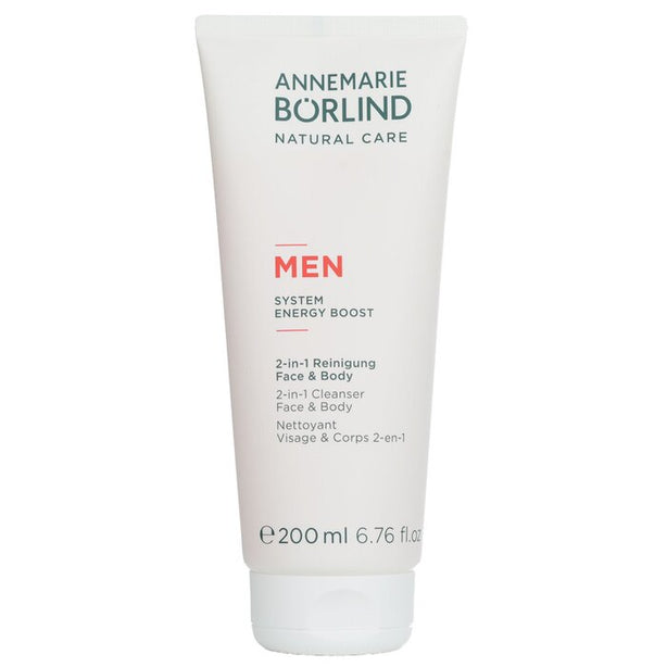 Men System Energy Boost 2-in-1 Cleanser Face & Body - 200ml/6.76oz