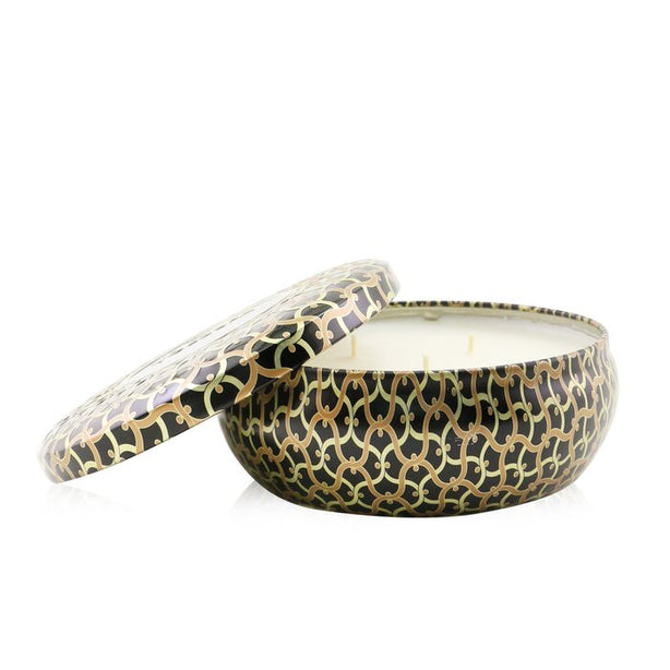 3 Wick Decorative Tin Candle - Burning Woods - 340g/12oz