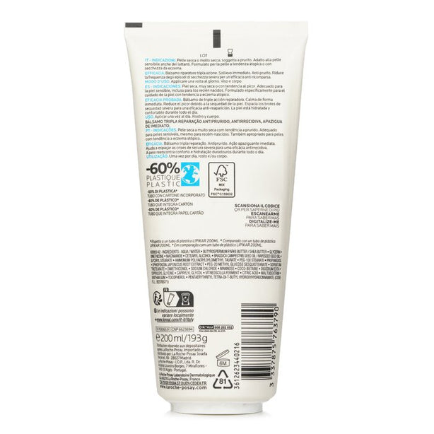 Lipikar Baume Ap+m Triple-action Balm - Eco Tube - 200ml/6.6oz